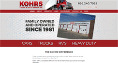 Desktop Screenshot of kohrstruck.com